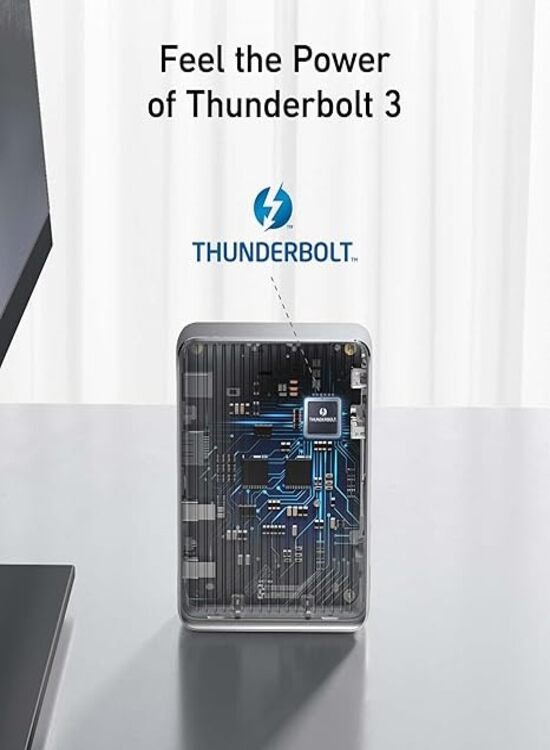 The Dual-Stream Navigator: Thunderbolt 3 Dock with 5K Support & 85W Power. - Image 2