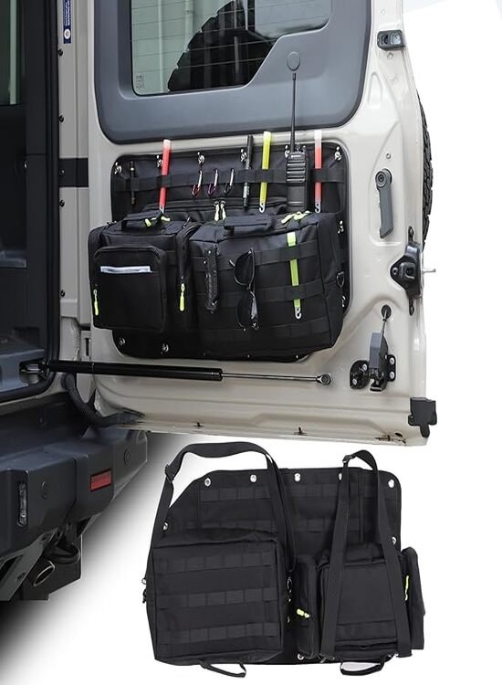 Tactical Tailgate Storage: High-Density 6-Bag Organizer for Ineos Grenadier. - Image 2