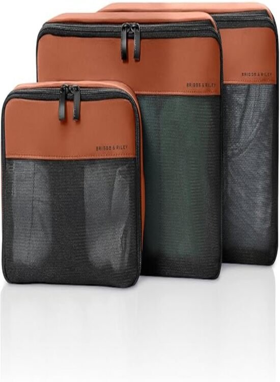 The Master Navigator Cubes: Expandable Suitcase Organizers in Canyon.