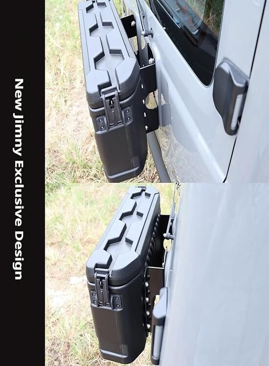 Tactical Rear Cargo Vault: Weather-Resistant Organizer for Suzuki Jimny JB64/JB74. - Image 2