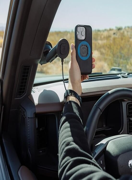 The Navigator’s Anchor: Heavy Duty Suction Mount with iPhone 17 Pro Max MAG Case. - Image 2